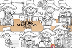 Writing Scarecrows Clip Art - School - Autumn - Fall Farm Product Image 2