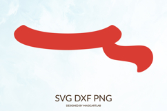 Winter Scarf SVG|Scarf Clipart Product Image 1