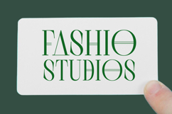 Scarfi Modern - All Caps Serif Display Font Product Image 2