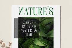 Scarfi Modern - All Caps Serif Display Font Product Image 5