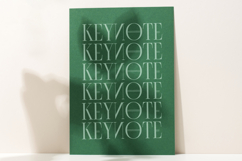 Scarfi Modern - All Caps Serif Display Font Product Image 9