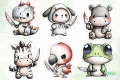 Scary Animals Sublimation PNG Product Image 6