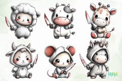 Scary Animals Sublimation PNG Product Image 8