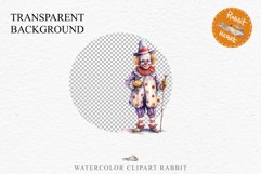 Scary Clown Creepy Spooky Halloween Clipart PNG Scrapbooking Fairy Tale Art Image Watercolor Transparent Print illustration sublimation creepy printable digital