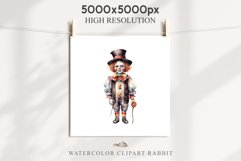 Scary Clown Creepy Spooky Halloween Clipart PNG Scrapbooking Fairy Tale Art Image Watercolor Transparent Print illustration sublimation creepy printable digital