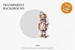 Scary Clown Creepy Spooky Halloween Clipart PNG Scrapbooking Fairy Tale Art Image Watercolor Transparent Print illustration sublimation creepy printable digital