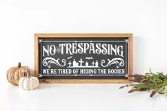 Spooky Farmhouse SVG - Humorous Halloween Design