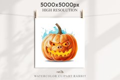 Scary Halloween Pumpkin Face Spooky Clipart PNG Scrapbooking Art Tale Image Watercolor Transparent Print illustration sublimation creepy printable digital watercolor scary halloween Pumpkin face, car clipart, sublimation nursery, fall autumn