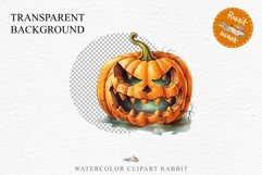 Scary Halloween Pumpkin Face Spooky Clipart PNG Scrapbooking Art Tale Image Watercolor Transparent Print illustration sublimation creepy printable digital watercolor scary halloween Pumpkin face, car clipart, sublimation nursery, fall autumn