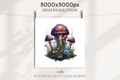 Scary Mushroom Dark Fall PNG Halloween Clipart Scrapbooking Fairy Tale Art Image Watercolor Transparent Print illustration sublimation creepy printable digital Scary clipart, spooky Pumpkin nursery, Creepy decoration art image