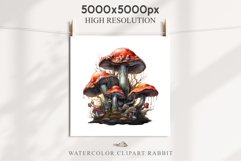 Scary Mushroom Dark Fall PNG Halloween Clipart Scrapbooking Fairy Tale Art Image Watercolor Transparent Print illustration sublimation creepy printable digital Scary clipart, spooky Pumpkin nursery, Creepy decoration art image