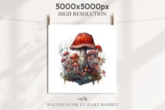 Scary Mushroom Dark Fall PNG Halloween Clipart Scrapbooking Fairy Tale Art Image Watercolor Transparent Print illustration sublimation creepy printable digital Scary clipart, spooky Pumpkin nursery, Creepy decoration art image