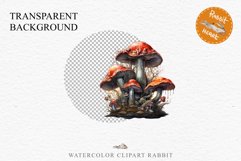 Scary Mushroom Dark Fall PNG Halloween Clipart Scrapbooking Fairy Tale Art Image Watercolor Transparent Print illustration sublimation creepy printable digital Scary clipart, spooky Pumpkin nursery, Creepy decoration art image