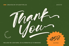 Scatqin Bounty - Bold Brush Font Script Product Image 20