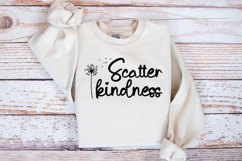 Scatter kindness SVG, Inspirational quote SVG Product Image 2
