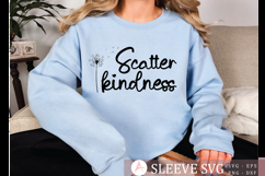 Scatter kindness SVG, Inspirational quote SVG Product Image 1