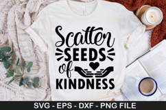 Scatter Seeds of Kindness - Kindness SVG Design Product Image 1