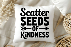 Scatter Seeds of Kindness SVG | Be Kind SVG | Kindness SVG Product Image 5