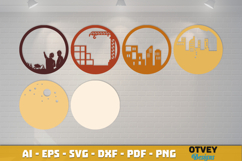Construction Scene Layered Lasercut Product Image 3