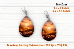 Scene Painting Teardrop Earring |Teardrop Earrings | Earring Product Image 1