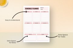 Scheduler Planner- Daily Planning- Schedule Inserts Product Image 3