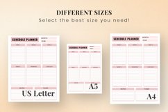 Scheduler Planner- Daily Planning- Schedule Inserts Product Image 2