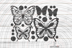 Butterflies Cutting File SVG DXF Product Image 1