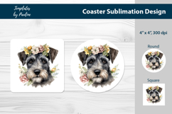 Schnauzer Keychain design