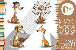 Scholarly Canine Dog Sublimation Product Image 1