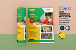 School Admission Flyer Template Product Image 1