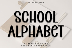 School Alphabet Product Image 1