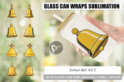 Glass Can School Bell Product Image 1