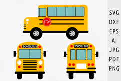School bus svg Back to school svg School bus clipart png Product Image 1