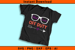 School Counselor Off Duty SVG Product Image 2