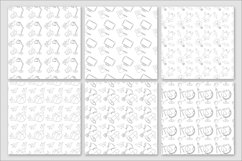 School Hand Drawn digital paper Product Image 5