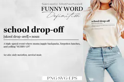 Funny Mom-Themed Definitions | SVG & PNG | Motherhood Product Image 1