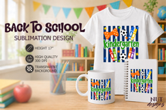Kindergarten Back To School, Coquette School grade First day Product Image 1