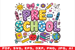 back to school, school grades svg, first day school Product Image 2