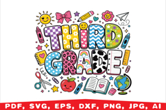 back to school, school grades svg, first day school Product Image 6
