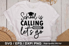 Back to School SVG Design - Back to School T-shirt Design Product Image 2
