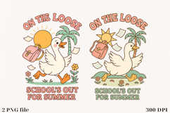 Silly Goose Sublimation Design | PNG File Product Image 1