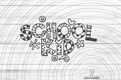 Schoolkid Cutting file SVG DXF Product Image 1