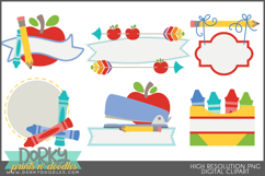 Funny Back to School Clipart Bundle Product Image 4