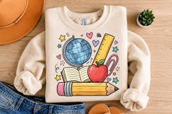 School Life Png, Back To School Png, School Love Png Product Image 4