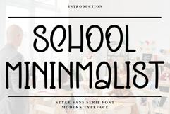 School Mininmalist Product Image 1