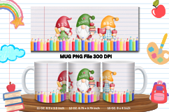 11oz &amp; 15oz Mug School Design Teacher Pencil Back to School Product Image 1