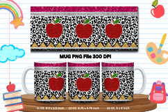 11oz &amp; 15oz Mug School Design Teacher Pencil Back to School Product Image 1