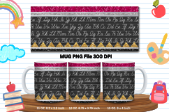 11oz &amp; 15oz Mug School Design Teacher Pencil Back to School Product Image 1