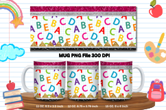 11oz &amp; 15oz Mug School Design Teacher Pencil Back to School Product Image 1