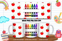 11oz &amp; 15oz Mug School Design Teacher Pencil Back to School Product Image 1